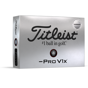 Titleist Pro V1x Left Dash Performance Alignment Golf Balls | Titleist