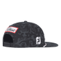 Black Camo Tour Cotton Rope Flat Bill